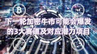 下一轮加密牛市可能会爆发的3大赛道及对应潜力项目