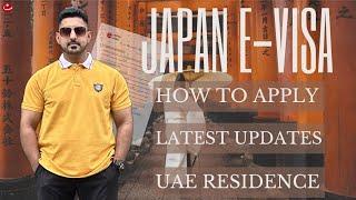 How To Apply Japan E-Visa Online | UAE Residence
