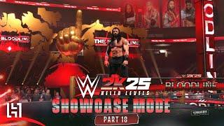 WWE 2K25 Showcase Mode Gameplay Part 18 - The Tribal Gauntlet Match