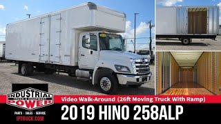 2019 Hino 258ALP 26ft Moving Truck (Non-CDL) | IP Truck