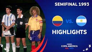 COPA AMÉRICA 1993 | SEMIFINAL | COLOMBIA vs ARGENTINA