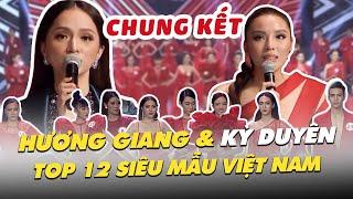 HƯƠNG GIANG Dự Đoán Như Thần Top 10 Siêu Mẫu, Phần Thi Ứng Xử Chung Kết Căng Thẳng | SHOWBIZ VIETNAM