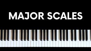 HOW TO PRACTICE major scales on piano