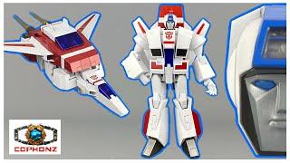 !Transform it! Masterpiece MP-57 Jetfire / Skyfire relaxing transormation sequence + showcase!