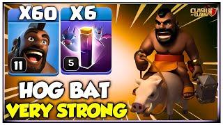 TH14 (60 x Mass Hog Rider ) Attack Strategy | Clash of Clans