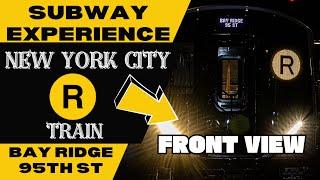 New York City Subway R Train (to Bay Ridge) Front View