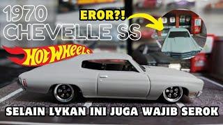 HOT WHEELS CHEVELLE SS FAST AND FURIOUS DOMINIC TORETTO‼️AGAK LAIN YANG SATU INI HOTWHEELS EROR