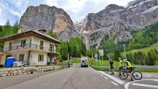 VAL GARDENA scenic drive | BOLZANO to PASSO SELLA | DOLOMITES Italy