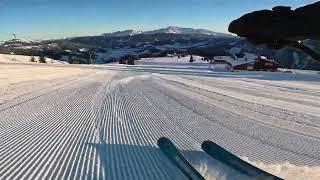 Flachau Spacejet 3 POV Skiing