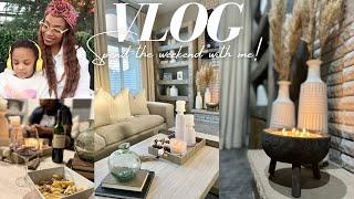 A Weekend of Decorating My House, Eating & Shopping With the Fam! | VLOG