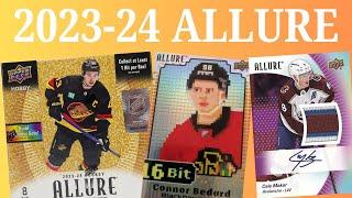 THIS would have been HUGE!! | [2] 2023-24 Upper Deck Allure Hockey Hobby Box Opening