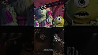 Mike and Sully (Monsters Inc) vs Alex and Marty (Madagascar)