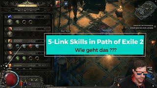 Die schnellste Methode für 5-Link Skills in Path of Exile 2! (Jessirocks Reacts )