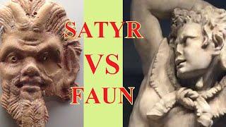 Pan, Faun, Satyr: Goat-man vs Horse-man Difference (Greek-Roman mythology-art)