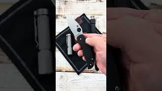 S90V Sprint Run Spyderco Sage 6 - Button Compression Lock Available at GPKNIVES.com! #Spyderco