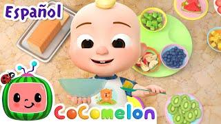Formas en mi comida | Canciones Infantiles | Caricaturas para bebes | CoComelon en Español