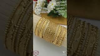 Daily wear micro plated bangles @ Nidhi trends