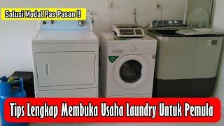 Tips Lengkap Memulai Usaha Laundry Untuk Pemula ! Low Budget !!