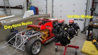 Factory Five Daytona 7.3L Godzilla Swap | Header Fabrication and Build