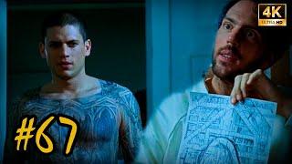 Scofield restores his map with Haywire's help. Michael fooled him? | Prison Break (67), 4K