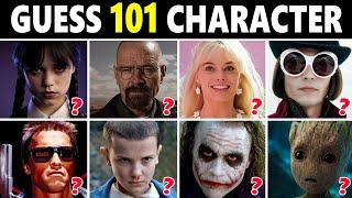 Guess 101 Movie & TV Characters Quiz 