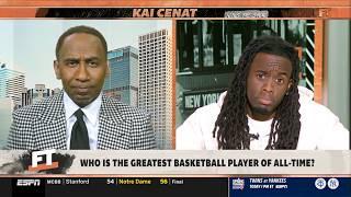 Kai Cenat Confronts Stephen A Smith On ESPN First Take