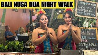 Bali Nusa Dua Night Street Walking Tour