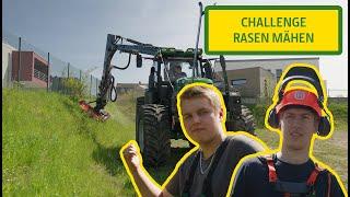 MENSCH vs. TRAKTOR – Die Rasenmäh-Challenge