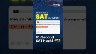 Quick SAT Math Expressions Hack Every Student Must Know!