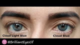 Urban Layer Cloud Light Blue VS Urban Layer Cloud Blue - (Brilliant Eyes)