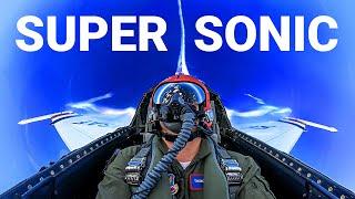 GOING SUPERSONIC with U.S. Air Force Thunderbirds! Pulling 7 G's in an F-16 -Smarter Every Day 235