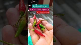 REVIEW PRODUCT THE HOTTEST PEPPER IN INDONESIA #pepper #reviewproduct #reviewpepper #reviewfoods