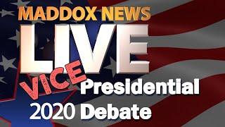 VICE PRESIDENT DEBATE: PENCE VS HARRIS LIVE | Maddox News