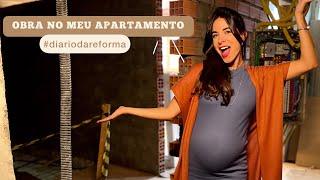 Meu apartamento está totalmente em obra! #diariodareforma | Luara Costa