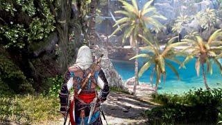 Assassin's Creed IV: Black Flag Remastered 4K Ray Tracing Graphics Mod Gameplay - RTGI 2021