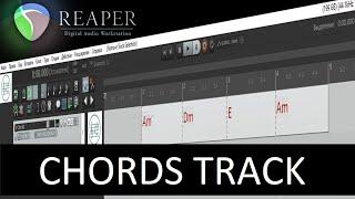 Chords Track - Cockos Reaper (Text item)