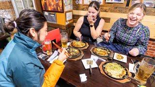 Otaku-style okonomiyaki restaurant where Americans binge eat!