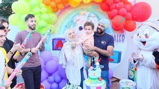 حفلة عيد ميلاد خلودي  ( صار سنتين️ ) سوينا مهرجان مع كل يوتيوبرز دبي( رموني بالمسبح )