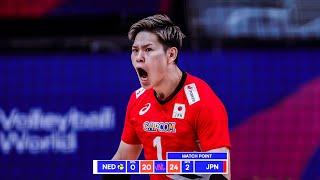 YUJI NISHIDA DESTROYED Netherlands in Men's VNL 2024 !!!