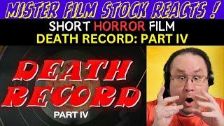 Death Record - Short Horror Film (Part 4) REACTION!