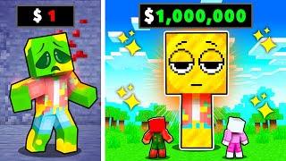 Becoming $1,000,000 SPRUNKI in Minecraft!