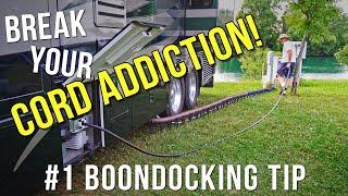 RV BOONDOCKING Making You Nervous?  TRY THIS Simple Off-Grid RV Trick!  RV  Boondocking Tips