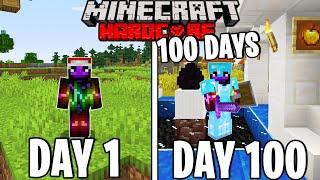 I Survived 100 Days in Hardcore Minecraft...