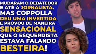 ME ASSUSTEI NO FINAL! COPPOLLA FOI CIRURGICO AO APONTAR OS ERROS NA ARGUMENTAÇÃO DO ESQUERDISTA