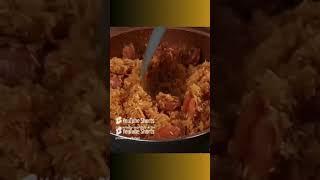Quando faço arroz com linguiça assim não sobra nada aqui em casa! Super saboroso
