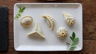 만두 빚기 필수 영상! 5가지 모양으로 만들기 : 5 Ways to Fold Dumplings [우리의식탁]
