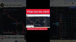 phân tích Bitcoin hôm nay mới nhất ngày 04/08 crypto coin giảm giá mạnh