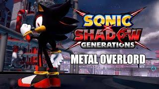 Sonic X Shadow Generations Metal Overlord Boss Fight | Full Gameplay | 4K Upscale | No commentary