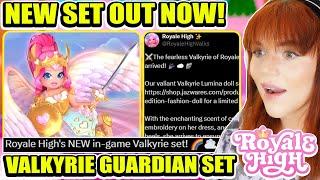 NEW VALKYRIE SET IS OUT NOW! New Royale High ANNOUNCEMENT! Everything You Need To Know  Roblox