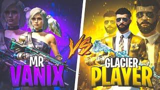 Unbelievable Comeback Against Pro Glacier Player 1v1 TdmTdm Challenge With Pro PlayerMr Vanix